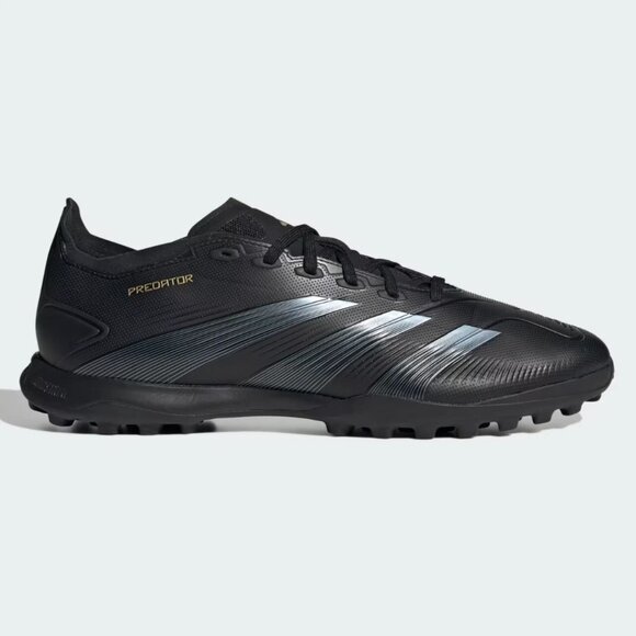 Adidas Predator 24 League Unisex Soccer Cleats Black Metallic IF6377 NEW Adid - Picture 1 of 9